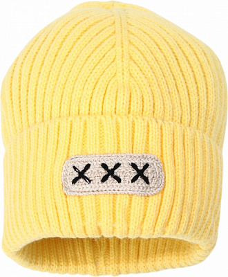 Шапка HW унисекс р.54-56 желтый