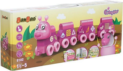 Конструктор BanBao Великі блоки Гусениця 2