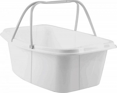 Таз Heidrun з ручками 26 л 349_біла