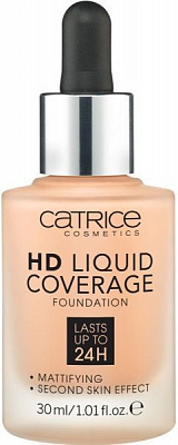 Тональная основа Catrice HD Liquid Coverage Foundation №030 Sand Beige 30 мл