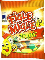 Конфеты жевательные Figle Migle Tropic 80 г (5904686528061) 