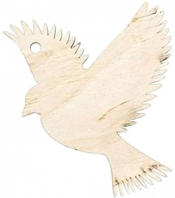 Заготовка Птичка 2 11,5x9,5 см 2 шт. Rosa Talent 