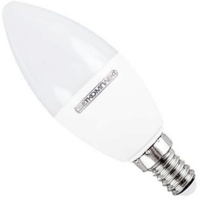 Лампа світлодіодна Светкомплект 8 Вт C37 матова E14 220 В 3000 К