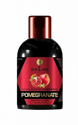 Шампунь Dalas з оліями гранатових кісточок і кокоса 1000 мл
