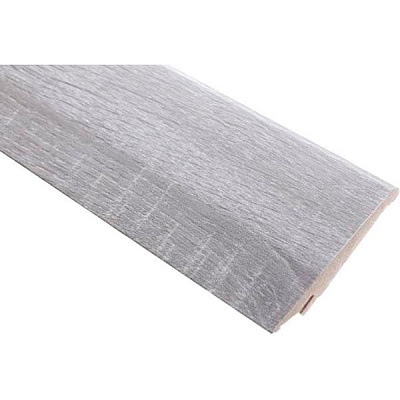 Плінтус МДФ дуб сірий 21х80х2440 мм