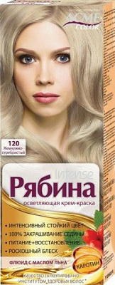 Фарба для волосся Acme Color Горобина №120 перлинно-сріблястий