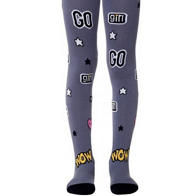 Колготки детские Conte-Kids TIP-TOP 443 р.140-146 темный джинс 