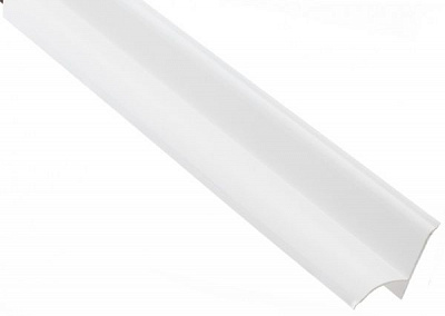 Уголок для плитки TIS для ванной комнаты ПВХ 04,13,1;80,1,01019 25 мм 1,8м белый 