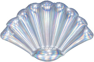 Пліт надувний Bestway Мушля 185x114 см (43414)