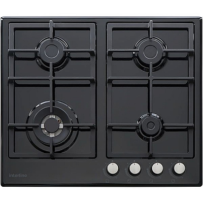 Варильна поверхня газова Interline TS 6401 BK
