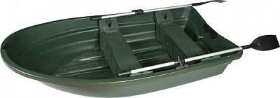Моторная лодка пластиковая Riverday (ex Kolibri) RKM-250 зеленая