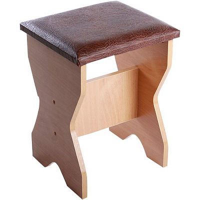 Табурет кухонный Компанит Т-1 бук/бронза 420х320х290 мм