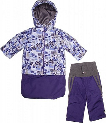 Комплект Модний Карапуз 3 в 1 03-00958-1 фіолетовий р.68