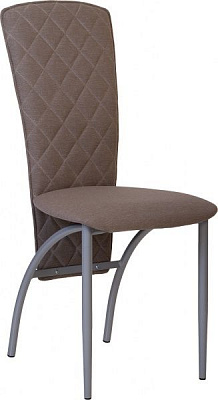 Стул обеденный Nowy Styl ALICE ALU (BOX-4) (CH) GD-62 алюминий/бежевый