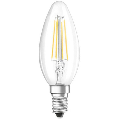 Лампа светодиодная Osram FIL LS C37 5 Вт E14 4000 К 220 В матовая 4058075116702 