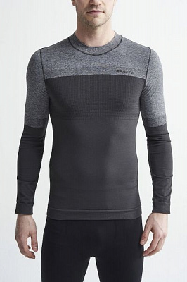 Термофутболка Craft Warm Intensity CN LS Man 1907924-995975 S черный