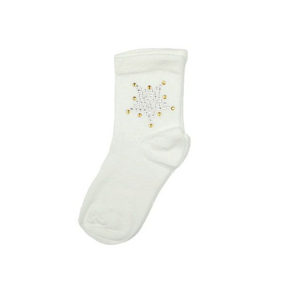 Шкарпеткидля дівчаток BROSS 11957 р.37-39 білий