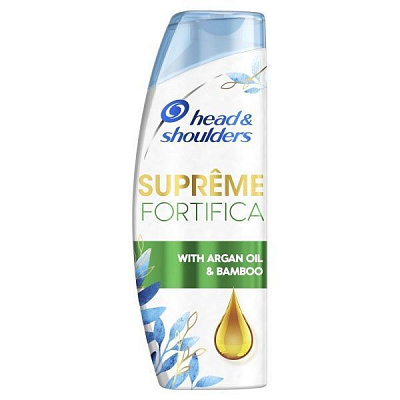 Шампунь Head & Shoulders Supreme Укрепление с аргановым маслом и экстрактом бамбука 270 мл
