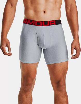 Труси Under Armour TECH 6IN 2 PACK 1363619-011 L бежевий