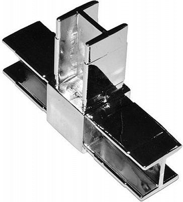 Соединитель тройной сталь Pr6 2D 20x20мм