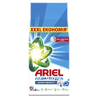 Пральний порошок для машинного прання Ariel Аква-Пудра Touch of Lenor 8,1 кг 