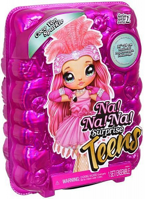 Набір з лялькою Na! Na! Na! Surprise серії Teens_Коко Фон Спаркл 572596