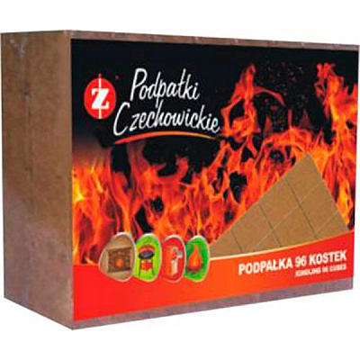 Разжигатель PCC кубики в пленке 96 шт.