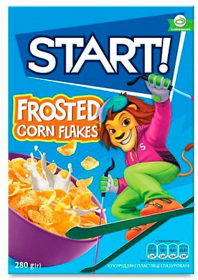 Хлопья AXA глазированные 280 г 