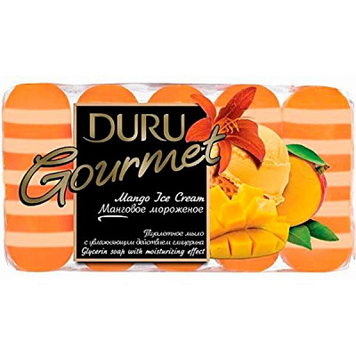 Мило Duru Gourmet Мангове морозиво 5x75 г
