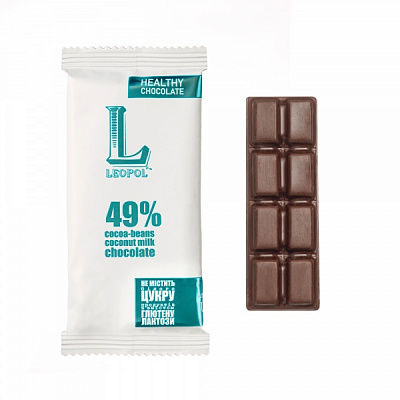 Батончик ЛЕОПОЛЬ Молочний без цукру 25 г