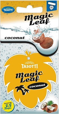 Ароматизатор підвісний Tasotti Magic Leaf Coconut