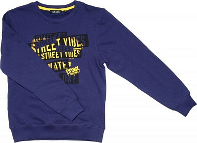 Світшот Blue Seven синій із жовтим