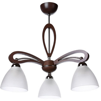 Люстра подвесная ALFA GRACJA 3xE27 венге 20893 