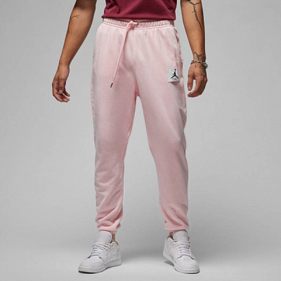Брюки Nike M J ESS STMT WASH FLC PANT DR3089-610 р. 2XL розовый