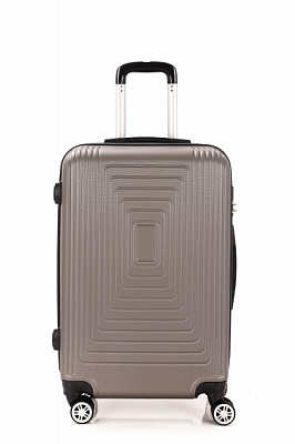 Чемодан 70 л серый MCS V360 на 4 колесах M 24