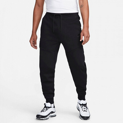 Брюки Nike M NK TCH FLC GX JGGR DX0581-010 р. XL черный