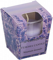 Свічка Арома Стопка Mountain lavender Feroma Candle