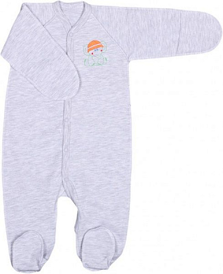 Комбинезон детский для мальчика Татошка р.56 серый м15253смл 