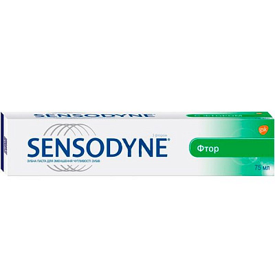 Зубна паста Sensodyne Фтор 75 мл