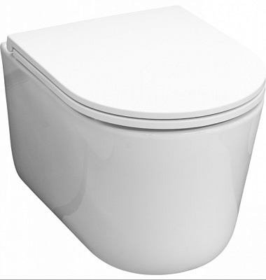 Унитаз подвесной ScandiSPA VAR NEW TORNADO с сиденьем Duroplast SLIM soft-close