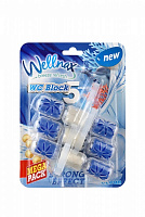 Туалетный блок Wellnax Океан 3х57 г 