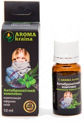 Эфирное масло Aroma kraina Антибронхітний комплекс 10 мл 
