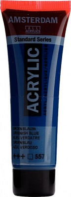 Фарба акрилова зелено-синій 557 20 мл Amsterdam Standart Royal Talens