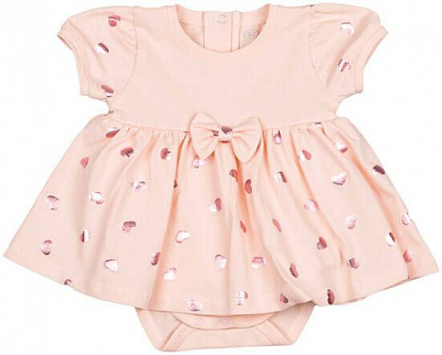 Боді для дівчинки Фламінго для дівчаток р.80 рожевий 167-427