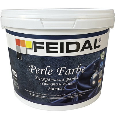 Декоративне покриття Feidal Perle Farbe матовий безбарвний 2,5 л