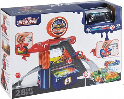 Игровой набор XiaoBaiCai Автомойка х1 изменяющая машина JSF290148