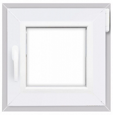 Окно поворотно-откидное КВЕ 70 Balance 600x600 мм правое 90215782 