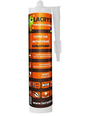 Герметик акриловий Lacrysil венге 280 мл