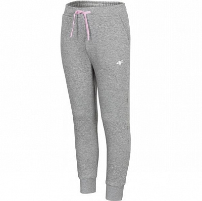 Штани 4F HJL21-JSPDD001-27M р. 128 світло-сірий меланж