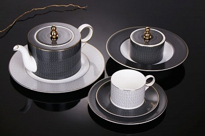 Сервиз столово-чайный Vola 32 предмета на 6 персон Fiora